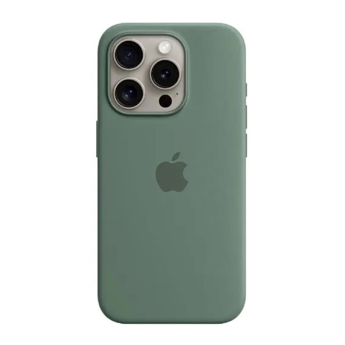 Захисний чохол-накладка Silicone Full Case AAA MagSafe IC для iPhone 15 Pro Green (Orig15PGreen)