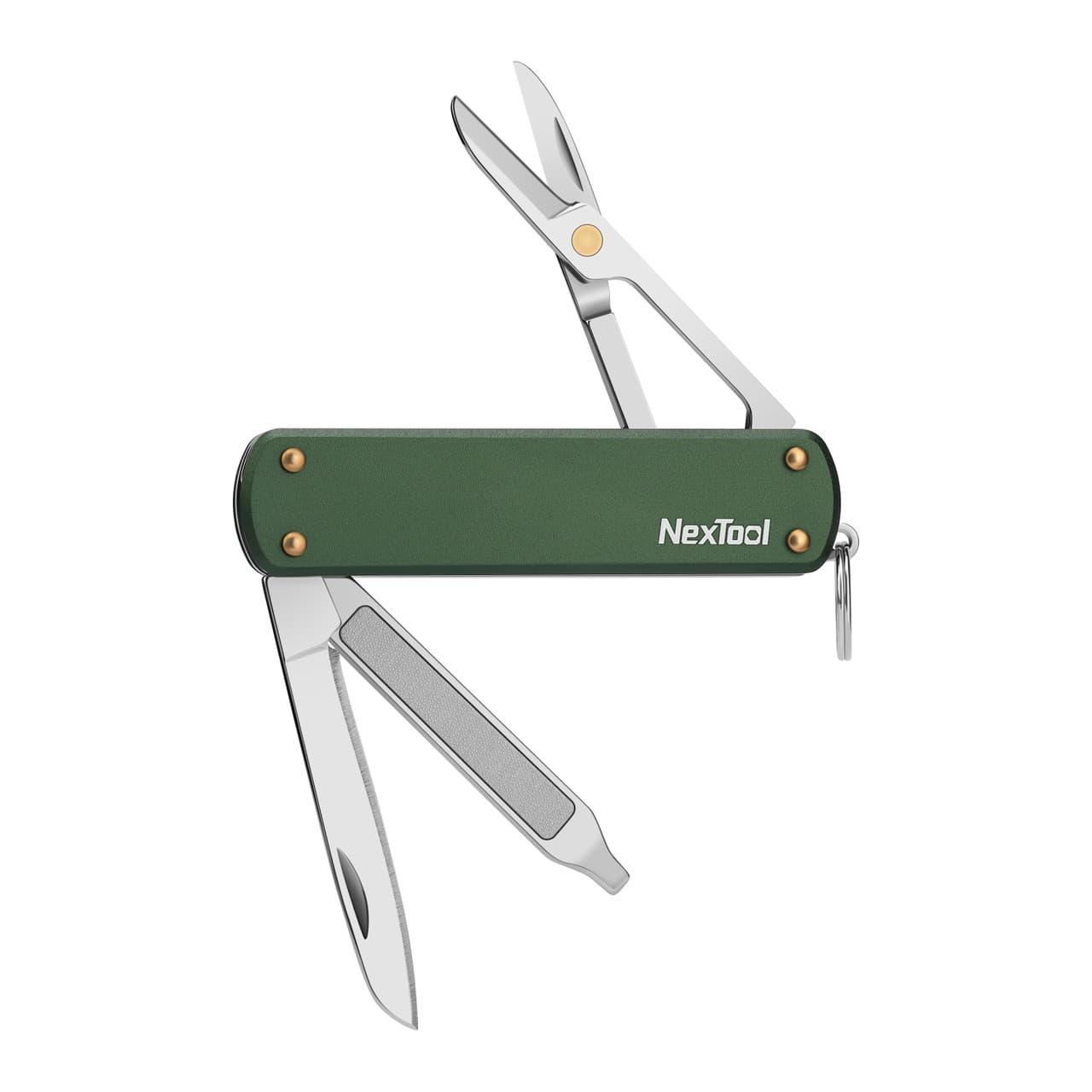 Кишеньковий мультитул NEXTOOL Multi-function knife ABS+сталь Green (NE0143)