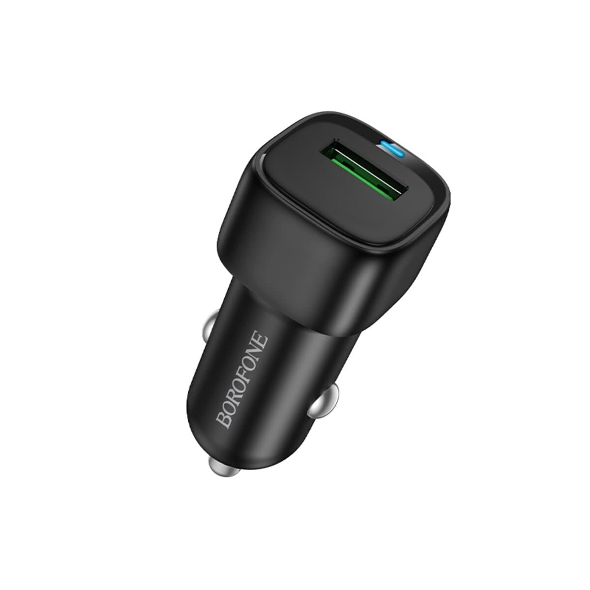 Автомобільний зарядний пристрій BOROFONE BZ34 Cloud single port QC3.0 car charger 18W 3A Black