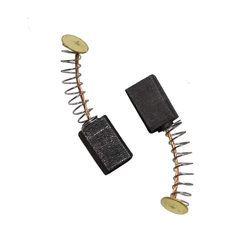 Вугільні графітні щітки 12x8x5мм п'ятак 6мм 10шт Black (813690)