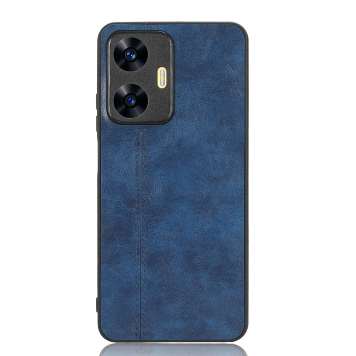 Защитный чехол-накладка Cosmiс Leather Case для Realme C55 Blue (CoLeathRealC55Blue)