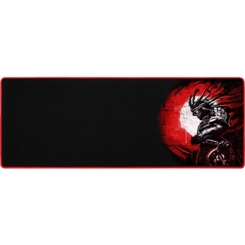 Ігрова поверхня килимок для мишки Defender Liberty 800х300х3mm Black-Red (50562)