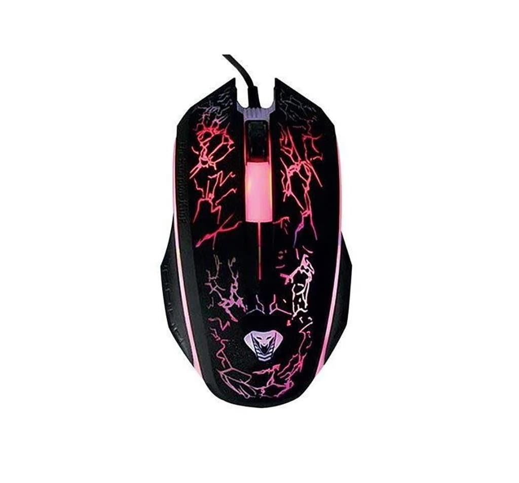 Ігрова дротова мишка Media-Tech Cobra Pro X-Light 3 кн 1200dpi Black RGB підсвітка