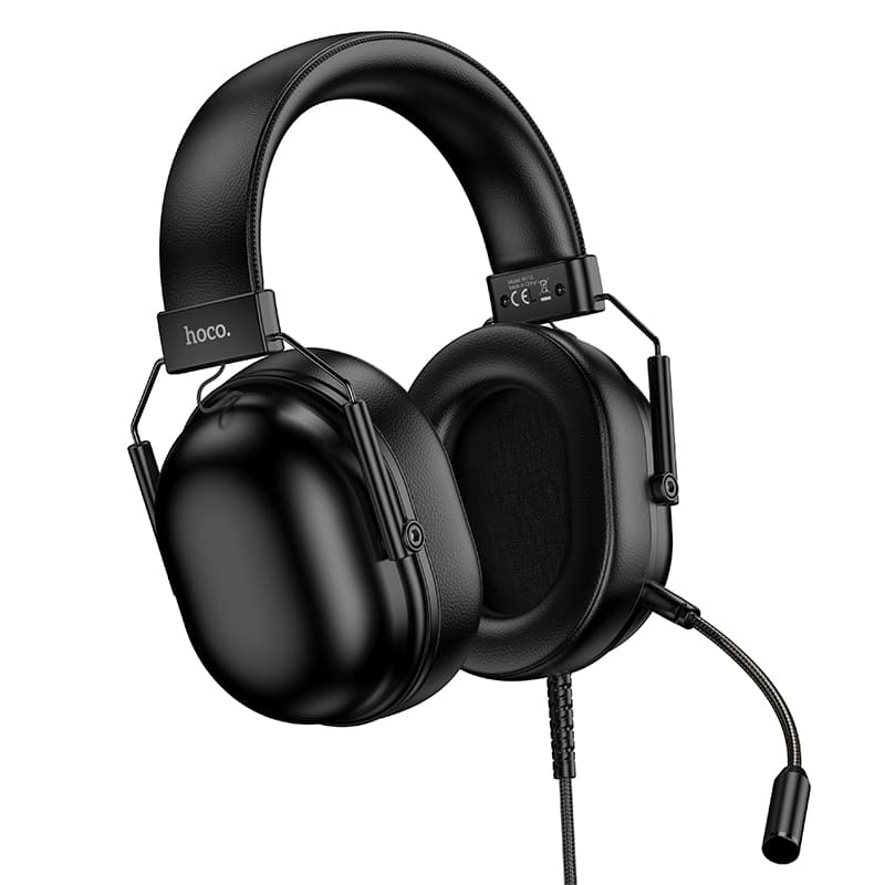 Проводные игровые наушники HOCO W113 Dynamic USB7.1 channel gaming headphones USB 2m Black