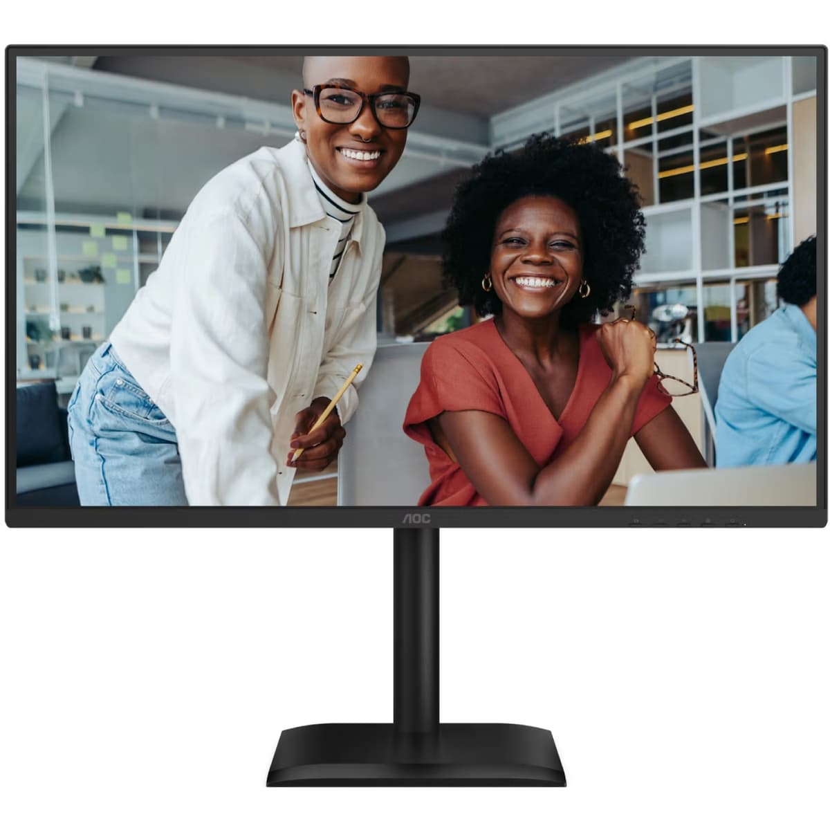 Монітор AOC Q27E4U 27'' QHD 120Hz HDMI DP USB-hub HAS Pivot колонки Black (Q27E4U)