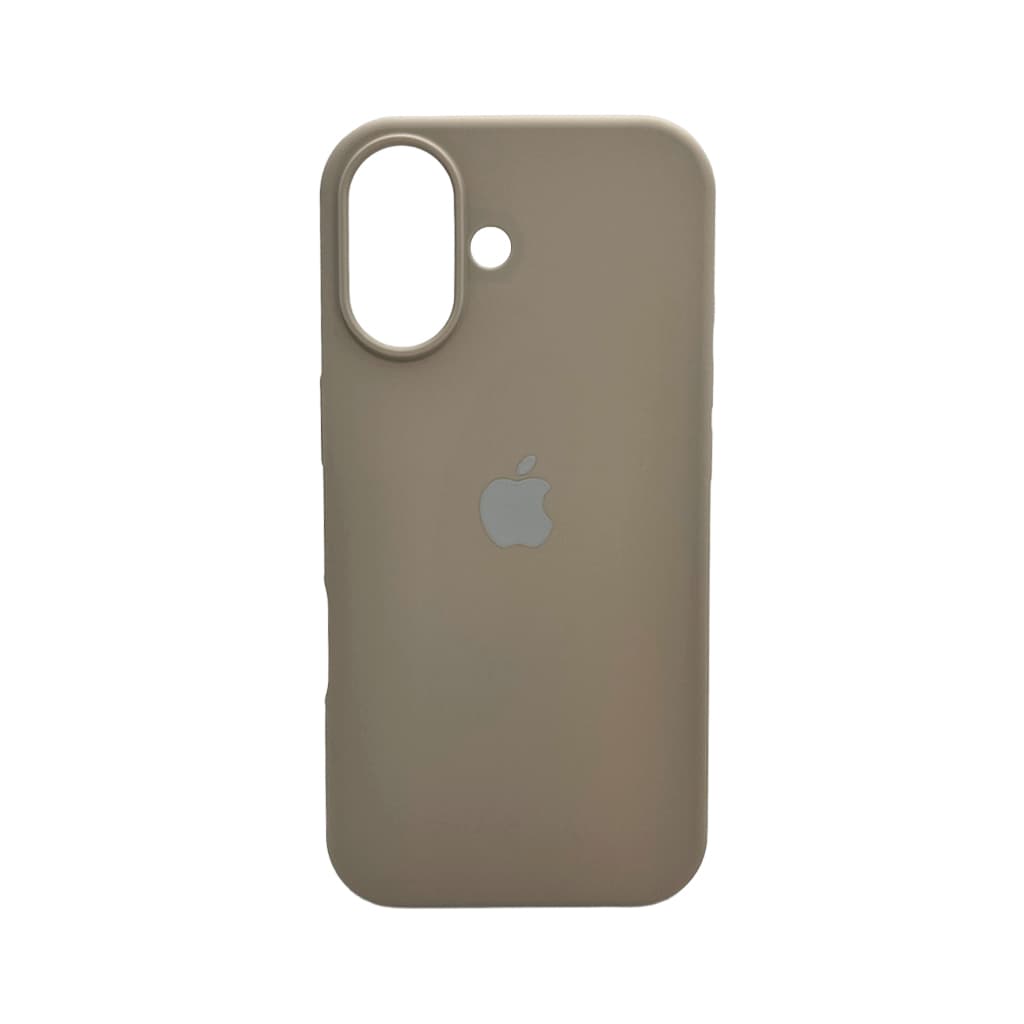 Захисний чохол-накладка Silicone Full Case AA Open Cam для Apple iPhone 17 Antique White (FullOpeAAi17-9)