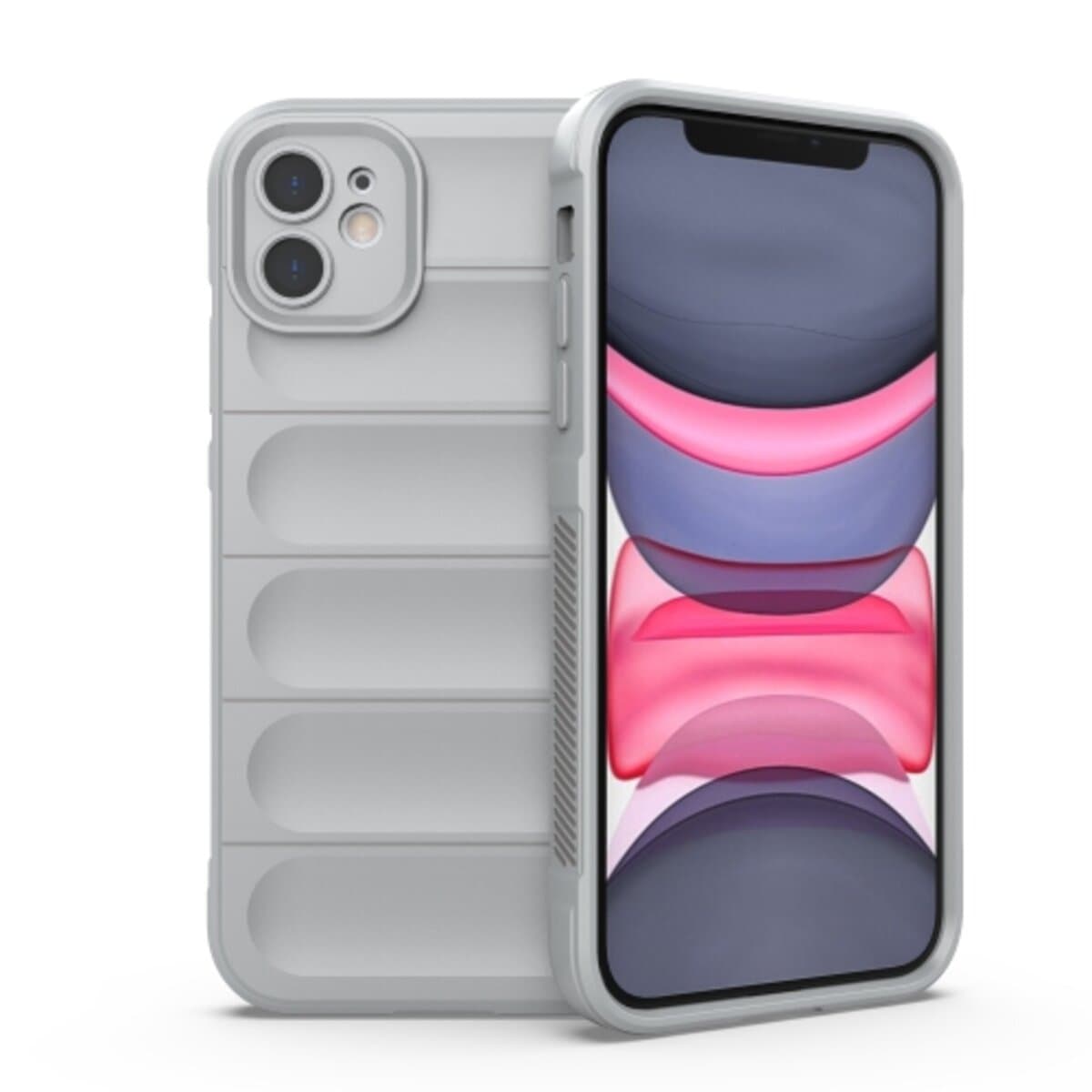 Защитный чехол-накладка Cosmic Magic Shield для iPhone 12 Grey Smoke (MagicShiP12Grey)