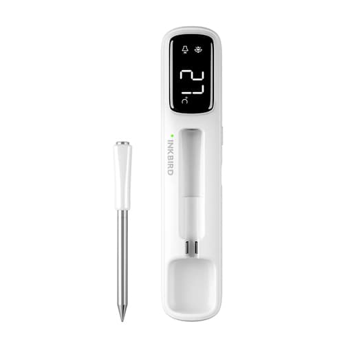 Термометр кулінарний для гриля INKBIRD INT-11-B з Bluetooth щуп 500mAh White (1046533)