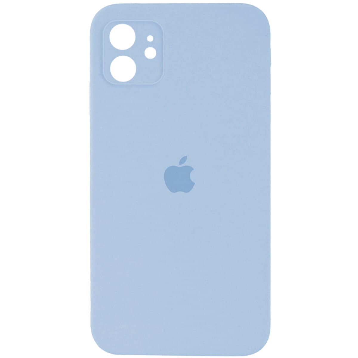Защитный чехол-накладка Silicone Full Case AA Camera Protect для Apple iPhone 11 Mist Blue (FullAAi11-27)