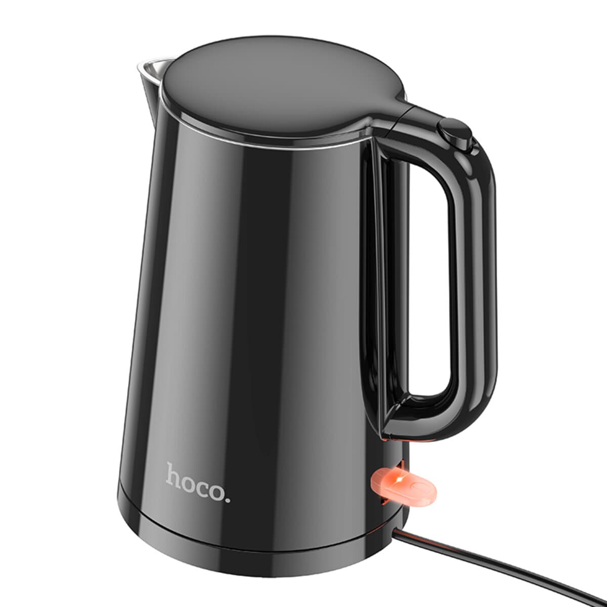 Электрочайник HOCO HE11 1.7L electric kettle 1800W EU Black