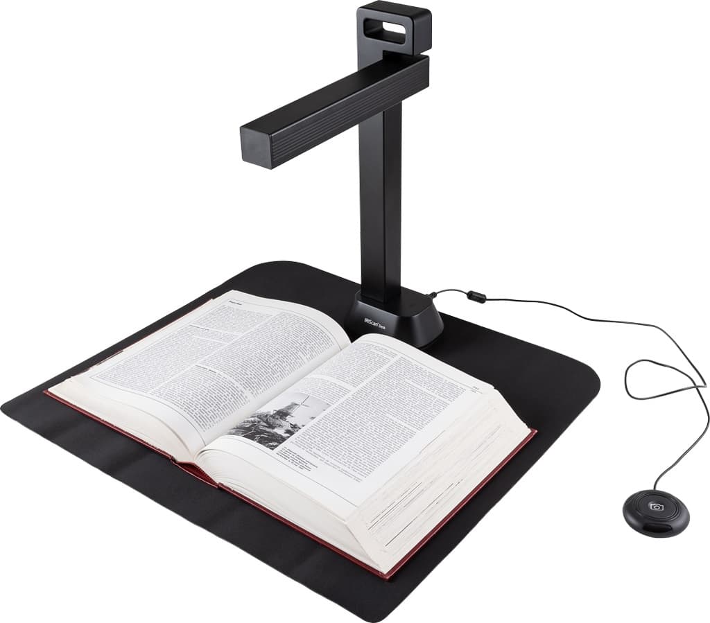Книжный сканер A3 Canon IRIScan Desk 6 Pro Dyslexic 21MP 60ст/мин MP3 WAV MIC USB Dyslexic Black (462992)
