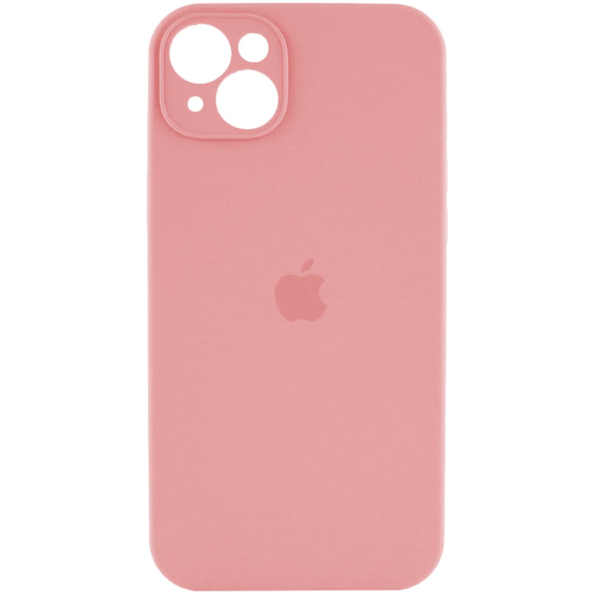 Захисний чохол-накладка Silicone Full Case AA Camera Protect для Apple iPhone 14 Pink (FullAAi14-41)