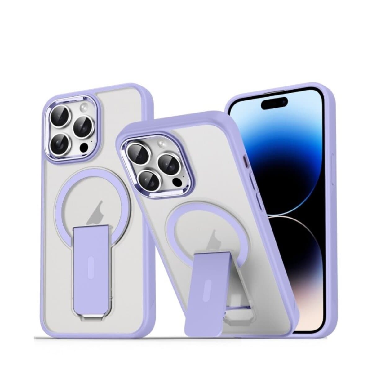 Защитный чехол-накладка Cosmic Magnetic Stand для Apple iPhone 14 Pro Max Lavender (MagStand14PMLavender)