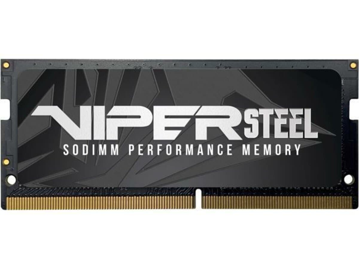 Оперативная память DDR4 Patriot Viper Steel 8GB 2666MHz CL18 SODIMM (PVS48G266C8S)