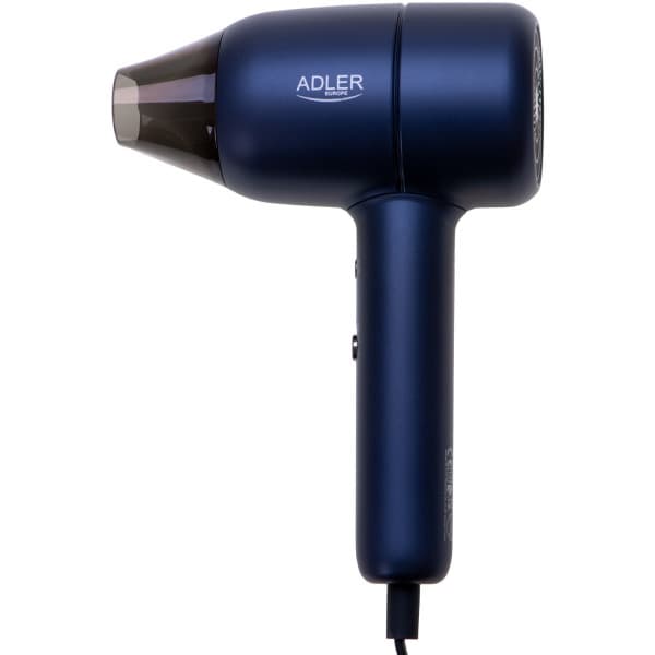 Фен для волосся Adler AD 2279p 1800W 2 швидкості 2 температурні режими іонізація Blue (AD2279B)