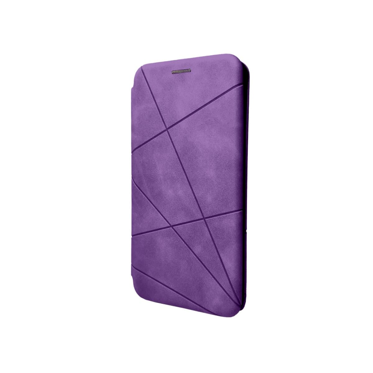 Защитный чехол-книжка Dekker Geometry для Poco M4 Pro Lilac (GeoPocoM4PLilac)