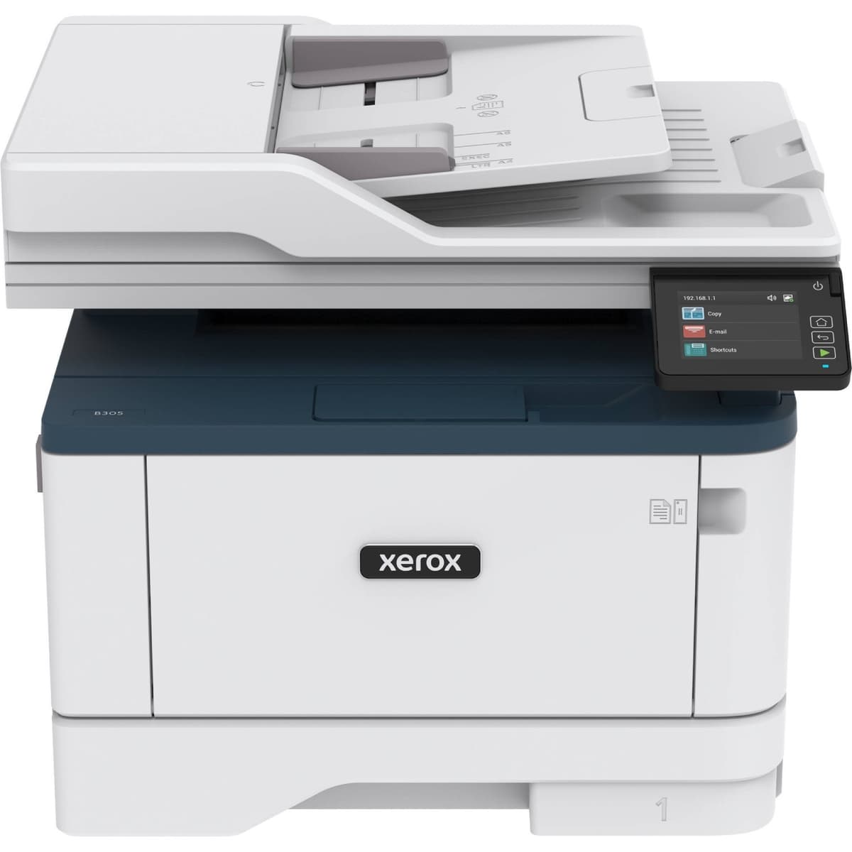 МФУ принтер сканер Xerox B305 А4 34 стор./хв 600х600 dpi DADF Duplex Wi-Fi Ethernet White