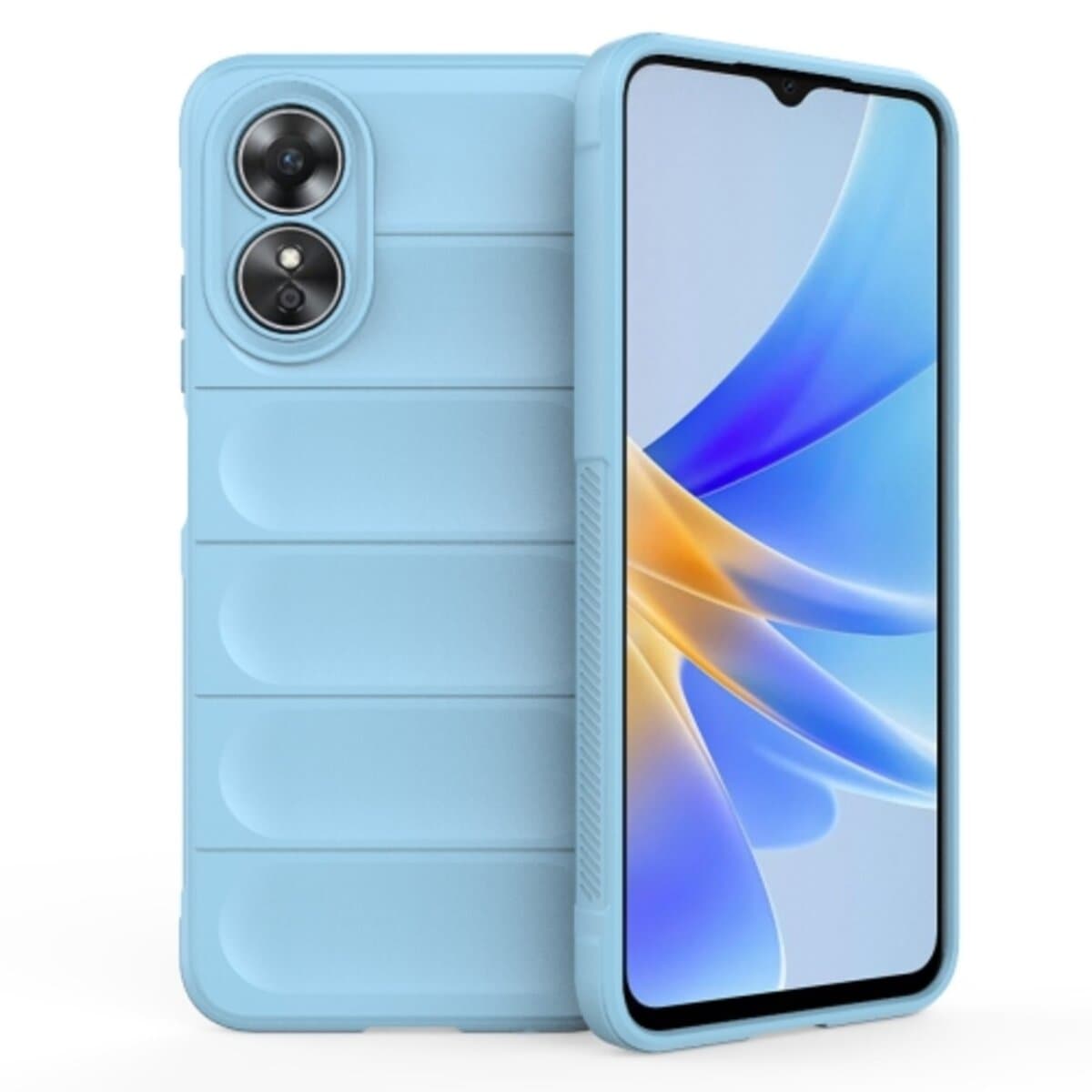 Защитный чехол-накладка Cosmic Magic Shield для OPPO A17 4G Light Blue (MagicShRealOPA17Blue)