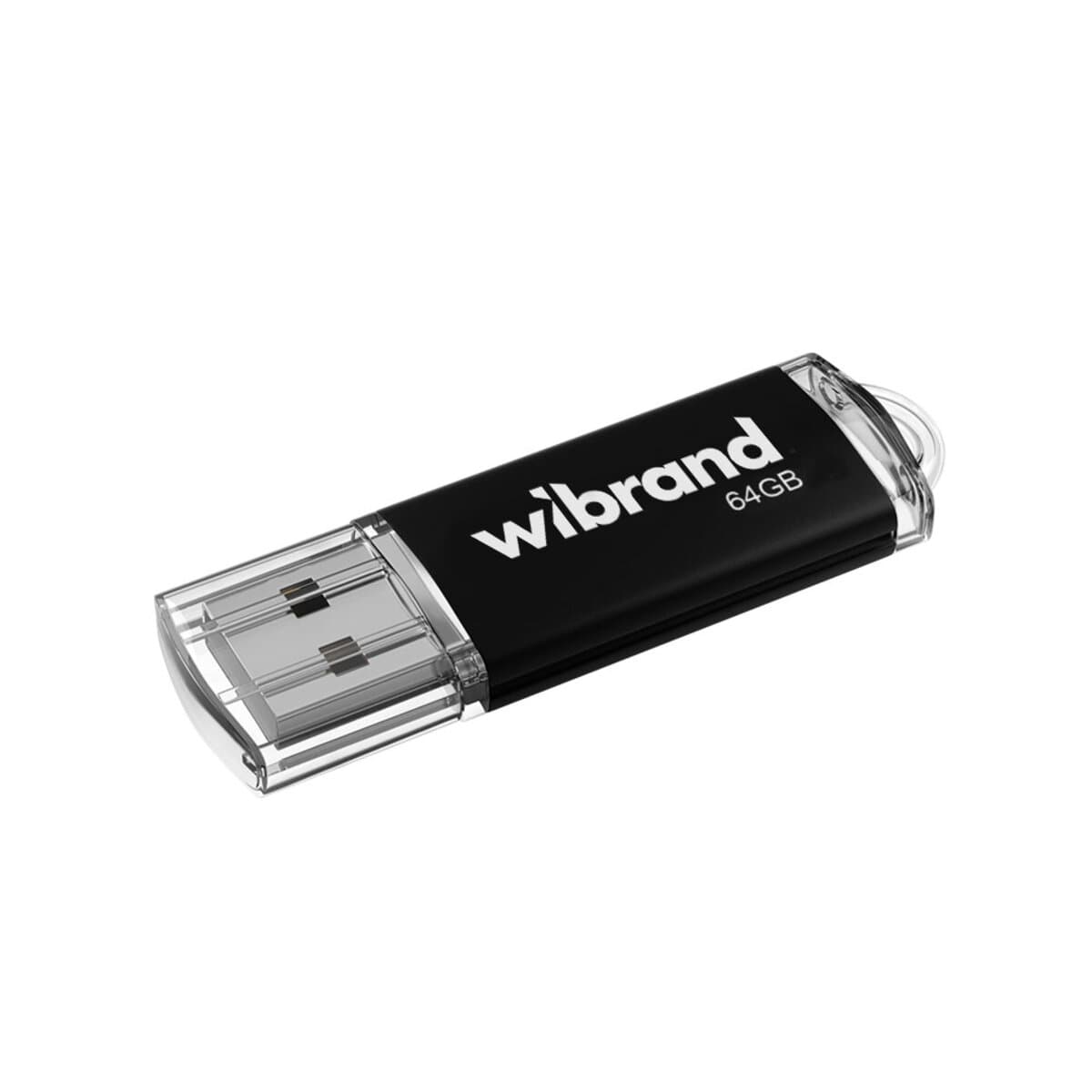 Флеш память флешка Wibrand Cougar 64Gb USB 2.0 Black (WI2.0/CU64P1B)