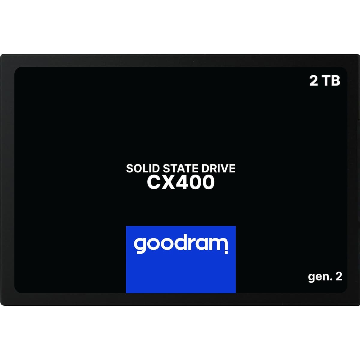 Твердотільний накопичувач SSD GoodRAM CX400 2Tb SATA III 2.5" 3D NAND (SSDPR-CX400-02T-G2#)