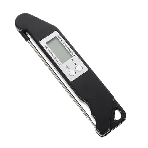 Кухонний термометр електронний ZD-D009 з щупом 1.4''ЖК -50~300C Black (976209)