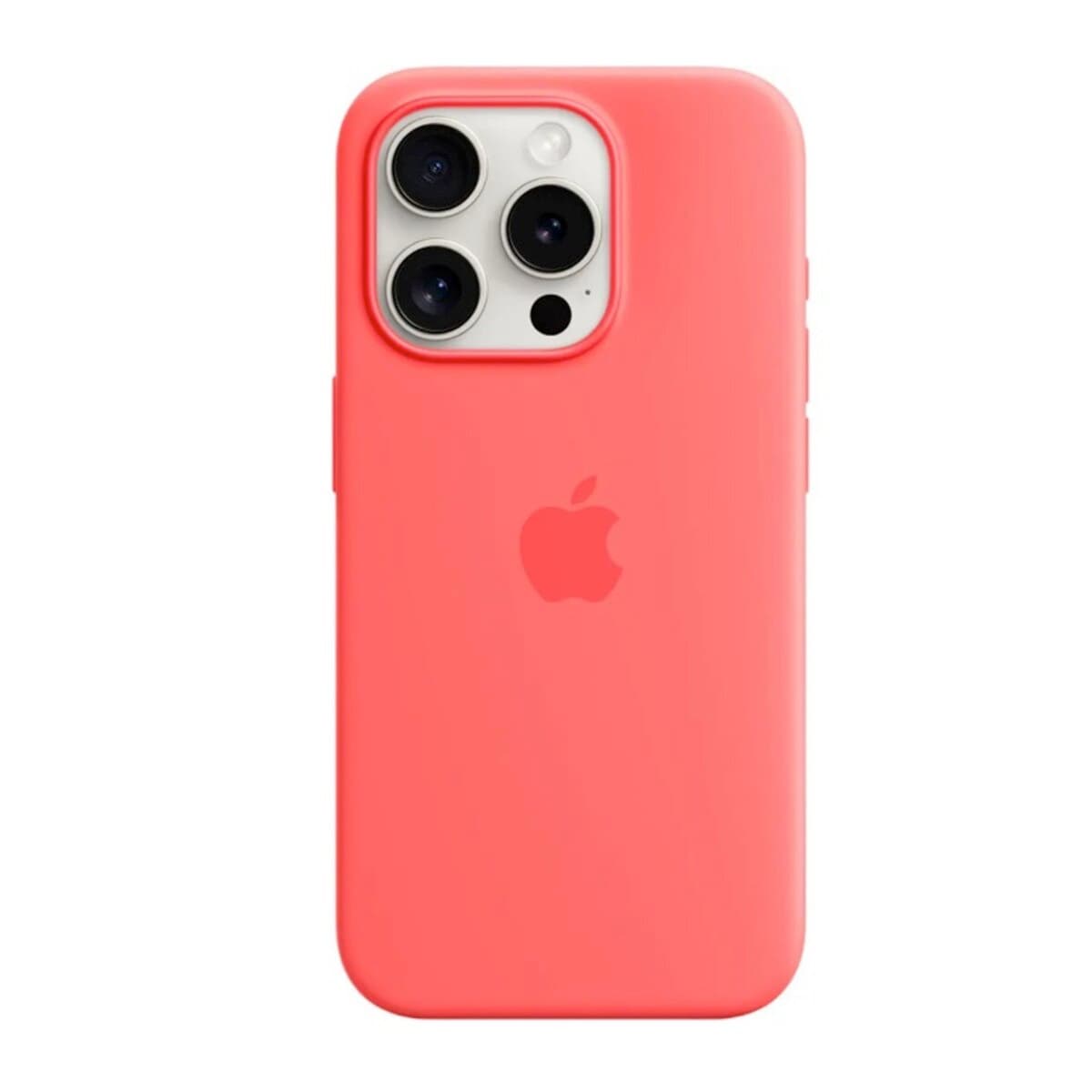 Захисний чохол-накладка Silicone Full Case AAA MagSafe IC для iPhone 15 Pro Max Guava (Orig15PMGuava)