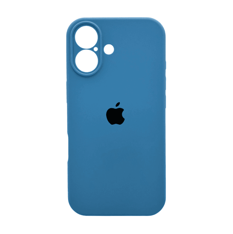 Захисний чохол-накладка Silicone Full Case AA Camera Protect для Apple iPhone 17 Cornflower (FullAAi17-49)