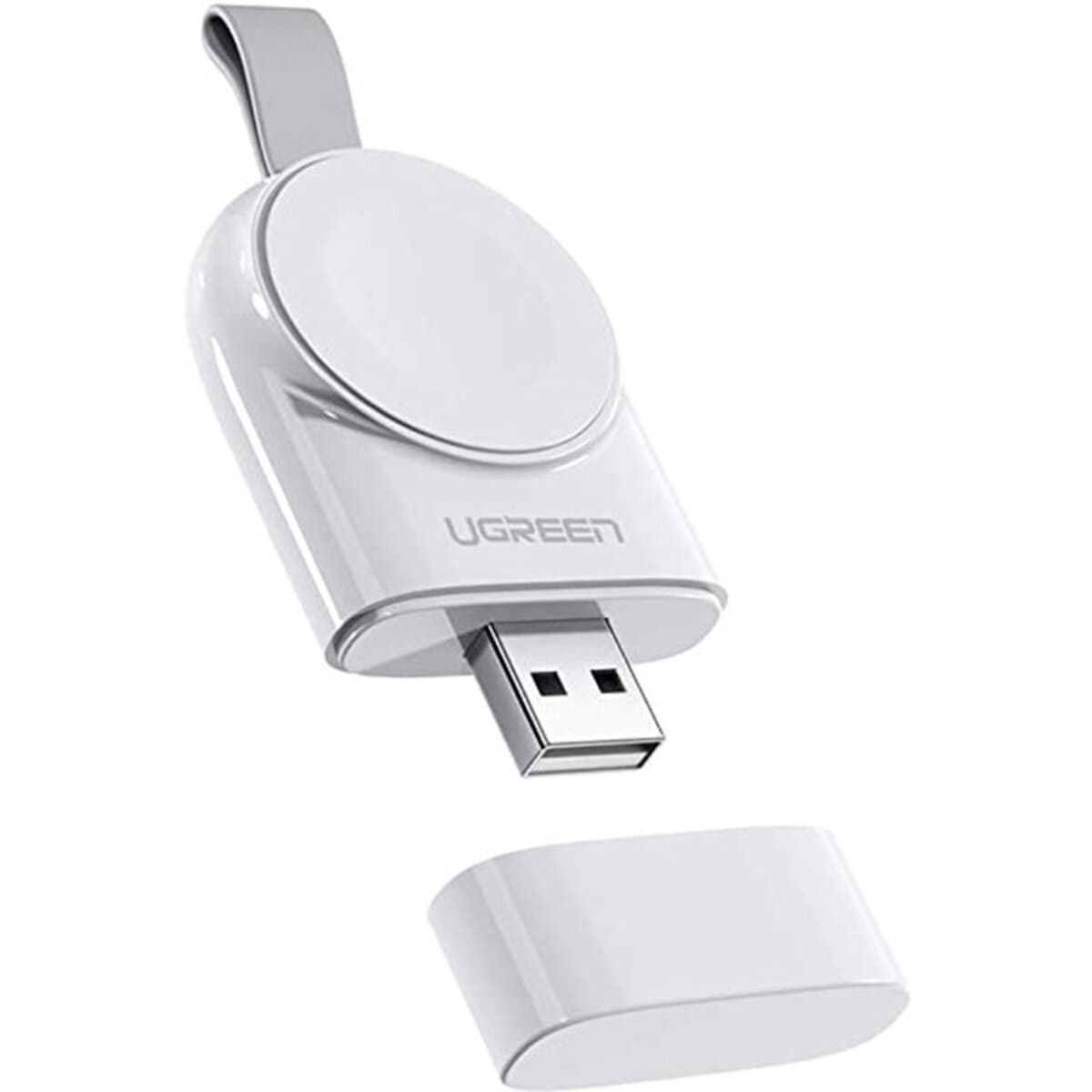 Бездротовий зарядний пристрій Apple Watch UGREEN CD144 Magnetic Charging Module 5V 1A White (UGR-50944)
