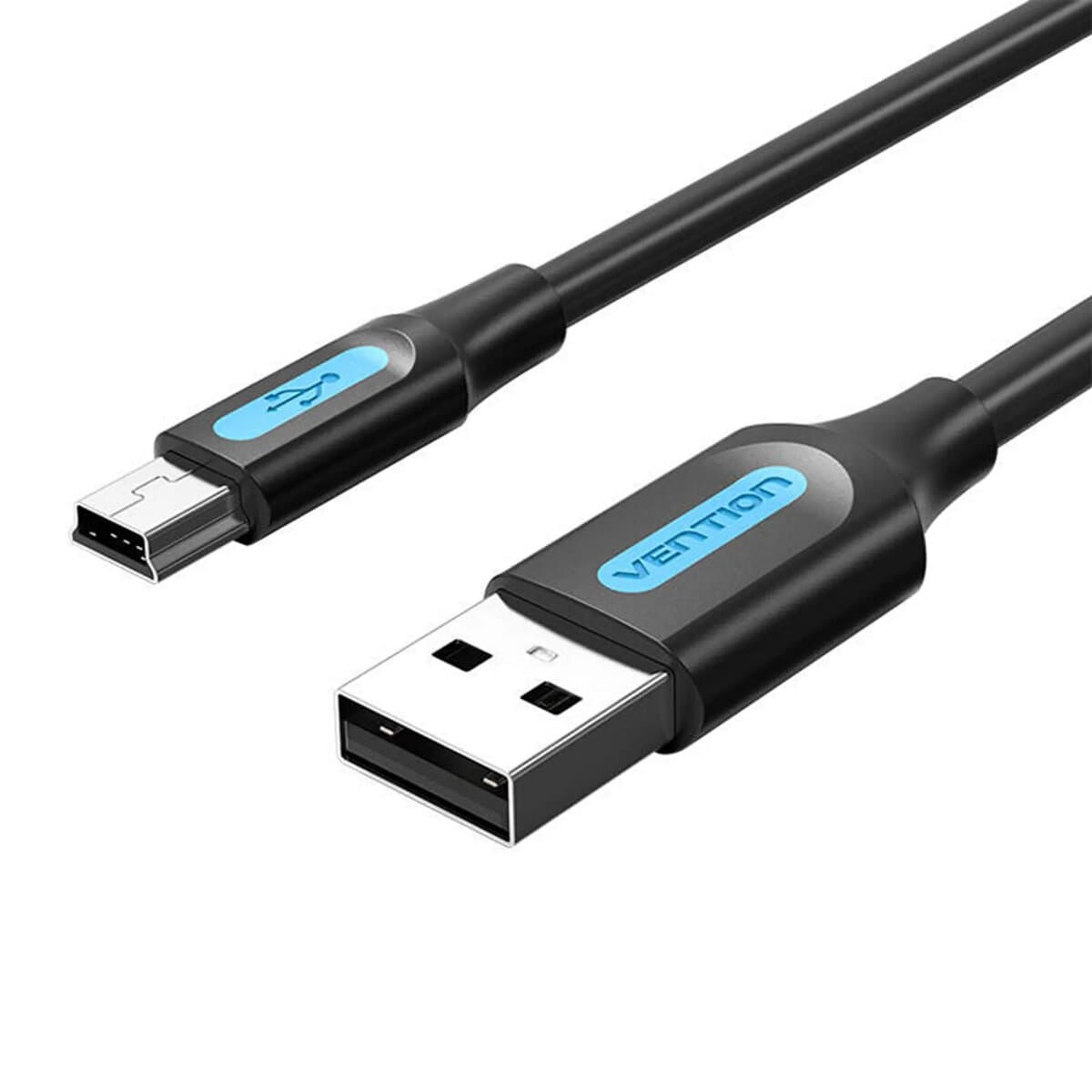 Кабель Vention USB 2.0 A Male to USB Mini-B Male Cable 0.5m PVC Type Black (COMBD)