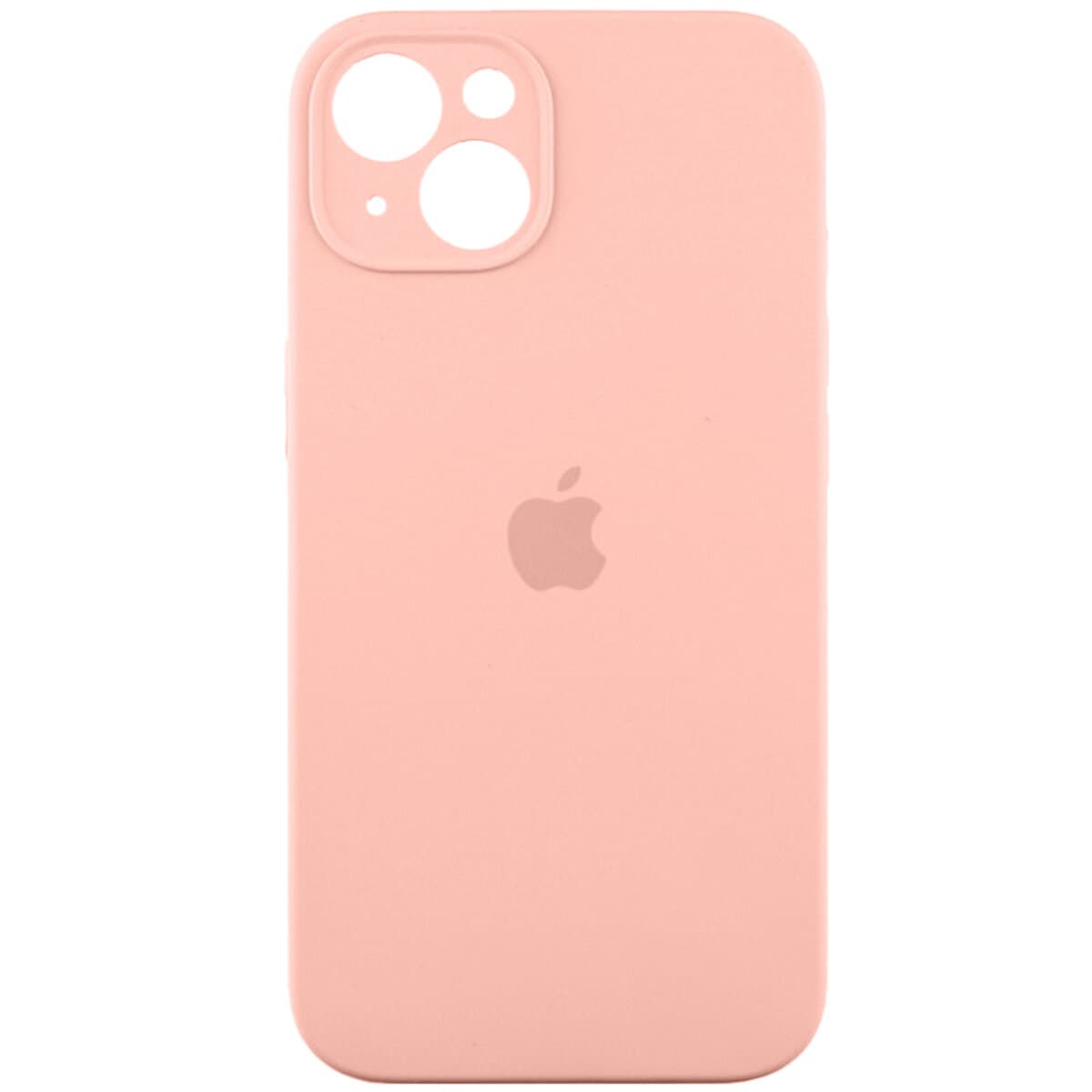 Захисний чохол-накладка Silicone Full Case AA Camera Protect для iPhone 14 Grapefruit (FullAAi14-37)
