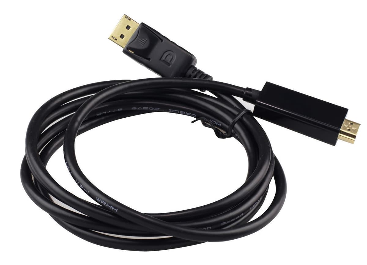Кабель S0572 DisplayPort M-HDMI M 1.8м v1.2 OEM Black