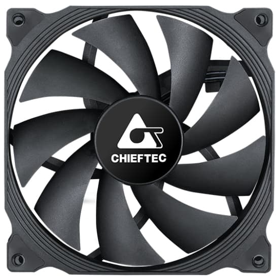 Вентилятор для корпусу Chieftec ZF-1425PWM 140mm Black (ZF-1425PWM)