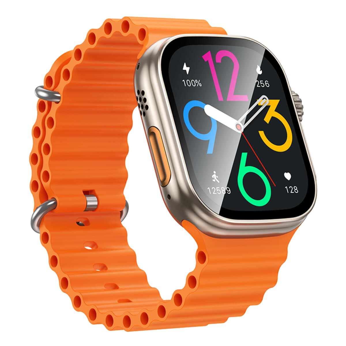 Смарт-годинник BOROFONE BD14 Ultra 51 мм 180 мАг 2,01'' Smart sports watch call version Titanium Gold