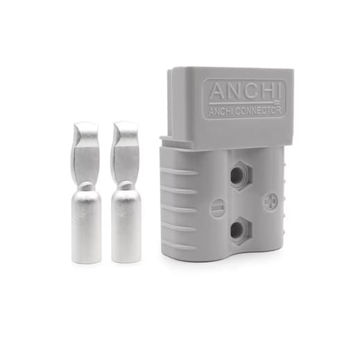 Роз'єм живлення силовий Anchi Anderson 120А 600В IP67 6AWG Grey (1119546)