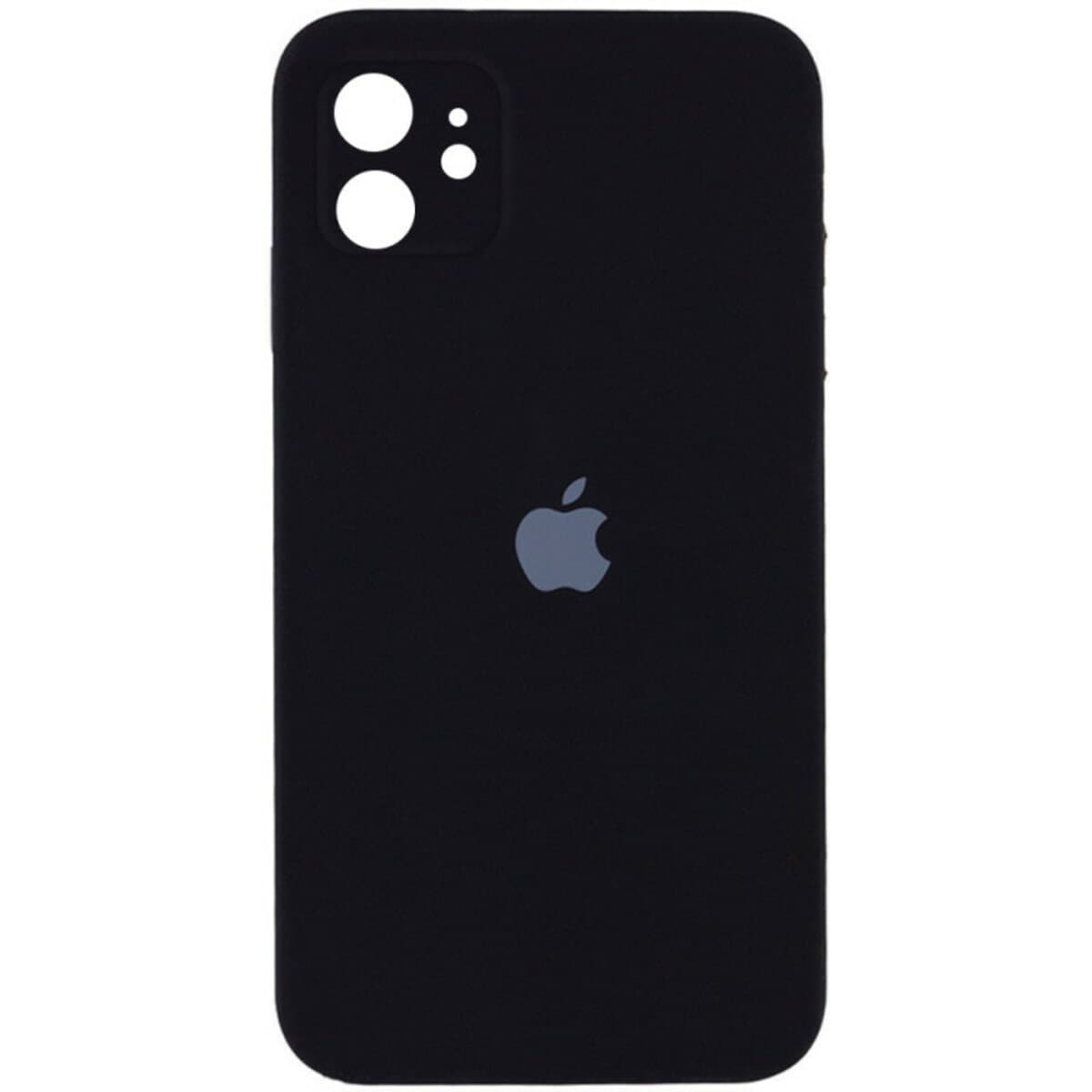 Защитный чехол-накладка Silicone Full Case AA Camera Protect for Apple iPhone 11 Black (FullAAi11-14)