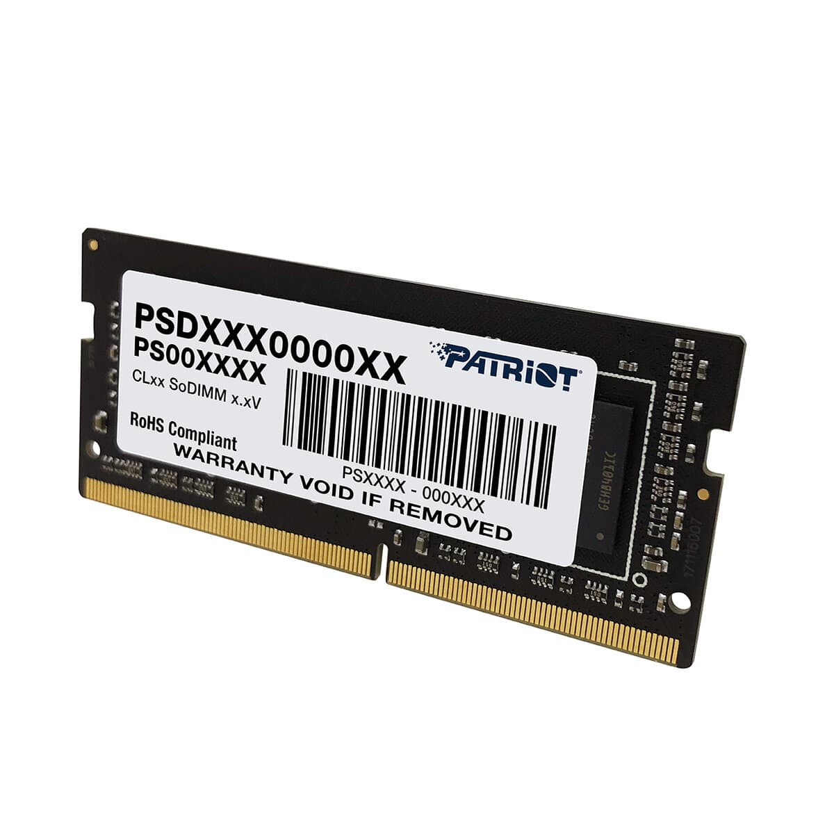 Оперативная память DDR4 Patriot SL 4GB 2666MHz CL19 512X8 SODIMM (PSD44G266681S)