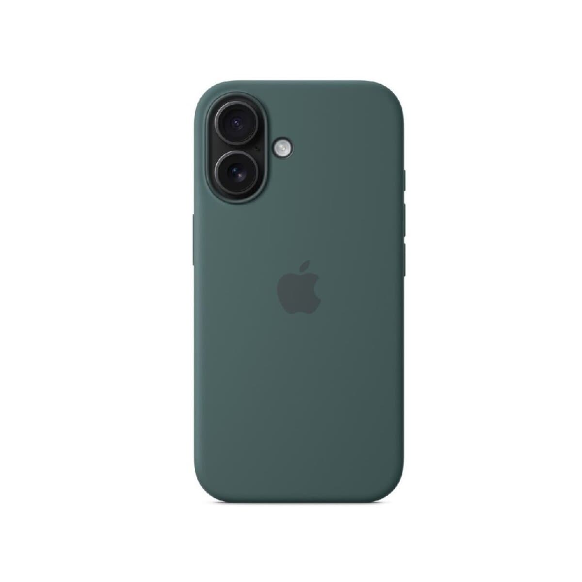 Защитный чехол-накладка Silicone Full Case AAA MagSafe IC для iPhone 16 Pacific Green (Orig16Green)