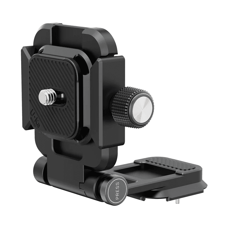 Кронштейн держатель для камеры Ulanzi UKA08 Camera Foldable L-Bracket 1/4 Black (C023)
