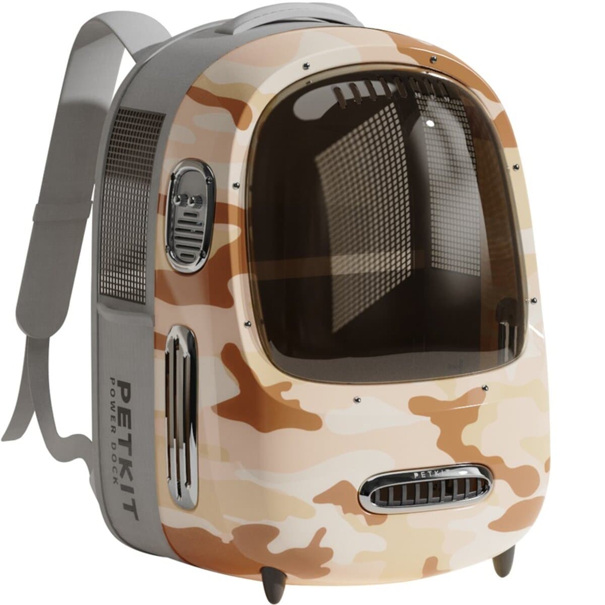 Рюкзак переноска для тварин PETKIT Breezy2 Smart Cat Carrier з підсвіткою Desert Camo (P7704-DC)