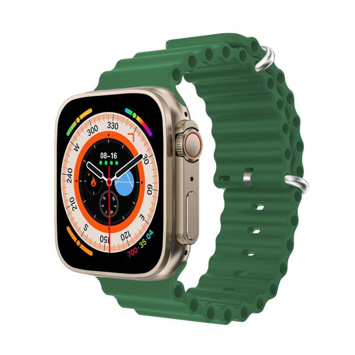 Смарт-годинник BIG TS900 Ultra GPS 1.93'' IP67 150mAh BT5.2 Green (BIGTS900Green)