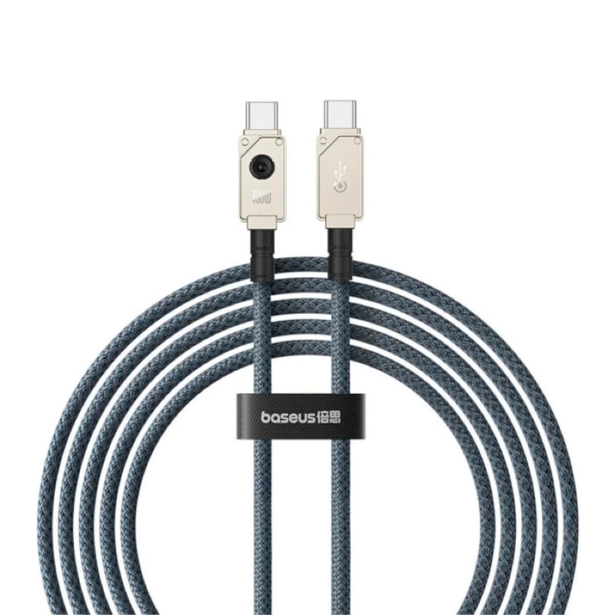 Кабель Baseus Unbreakable Series Fast Charging Data Cable Type-C to Type-C 100W 2m Stellar White (P10355800221-01)
