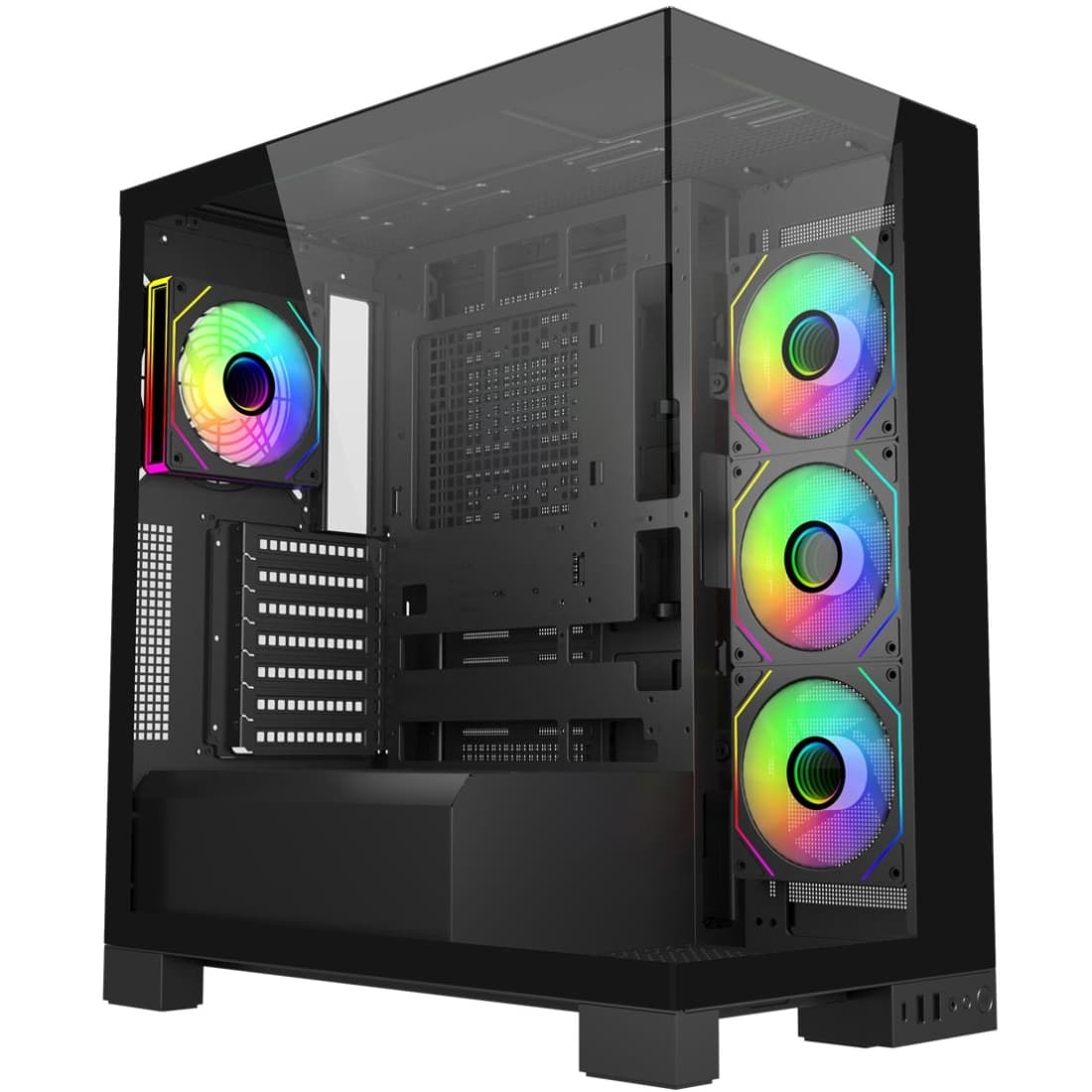 Корпус для комп'ютера FSP M540-BA без БЖ ATX Black (M540-BA)