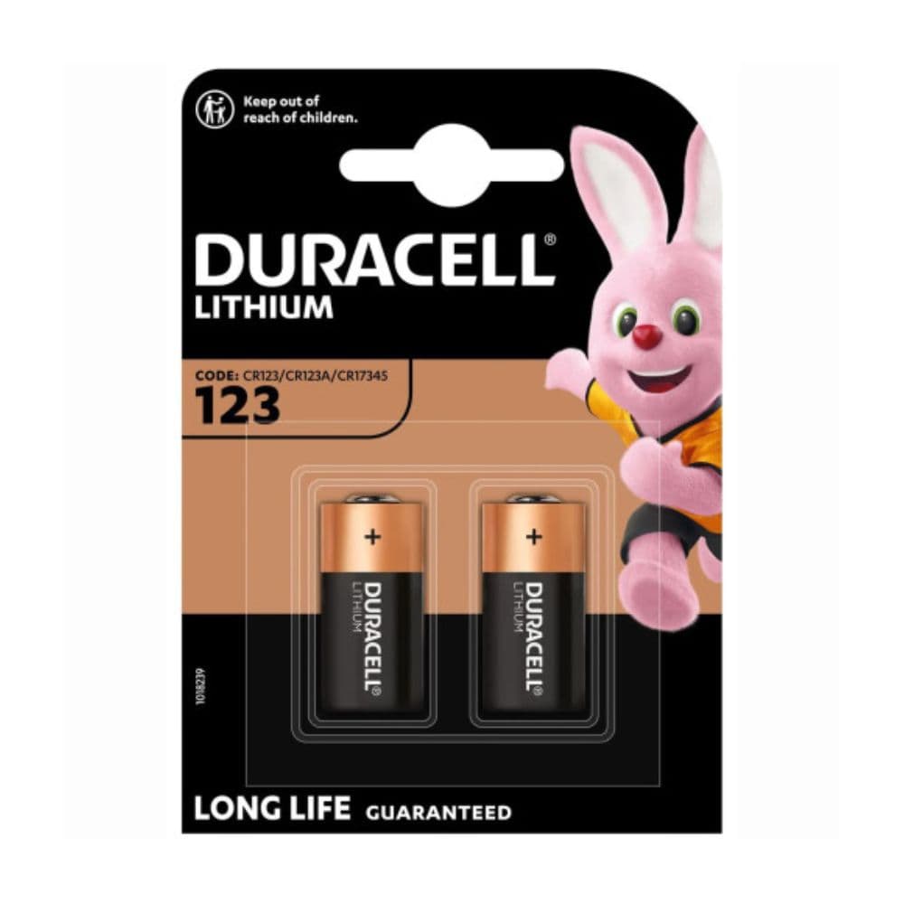 Батарейка Duracell CR123 3V 2шт