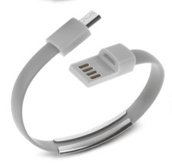 Кабель браслет S0606 USB to Micro-USB RTL Pink