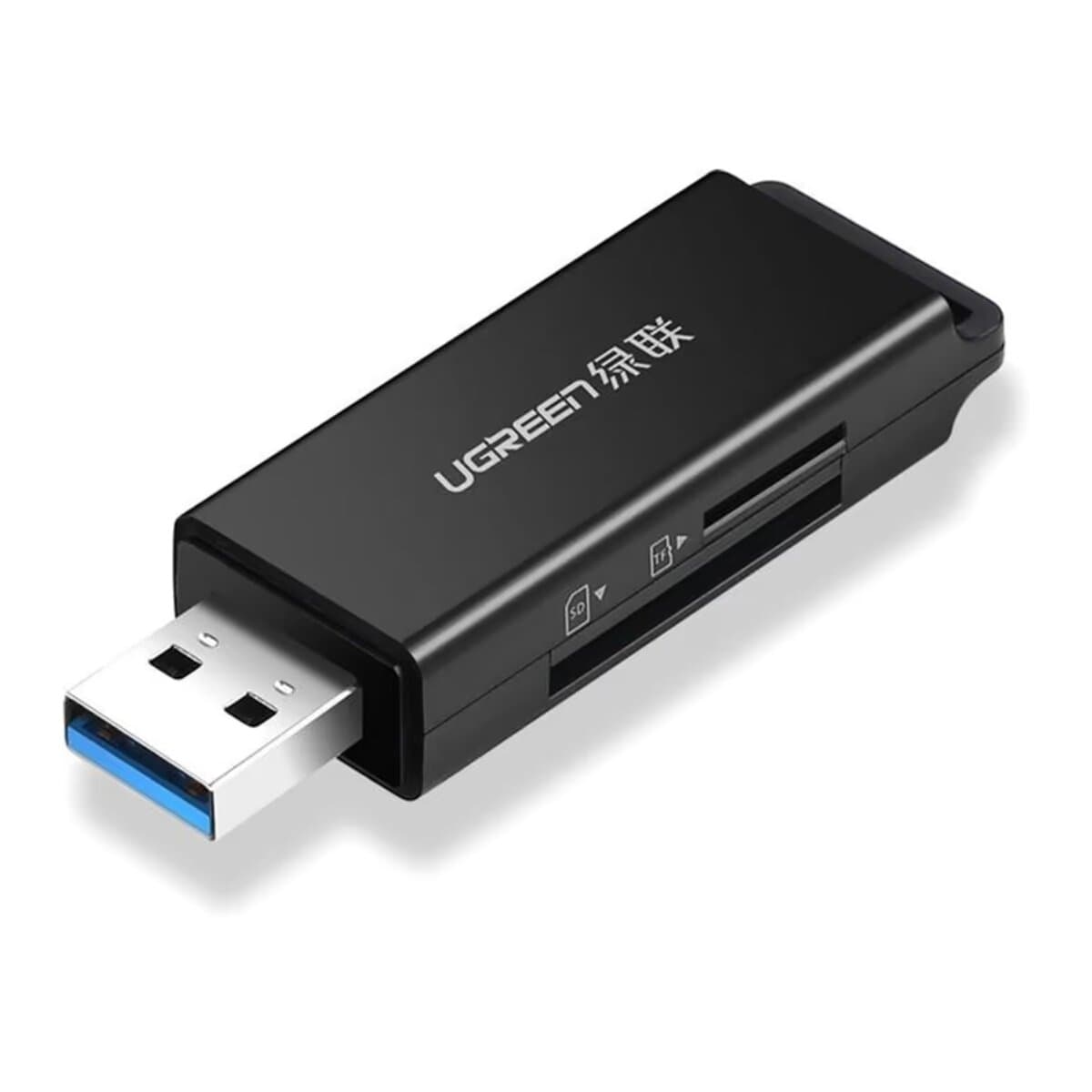 Картрідер UGREEN USB 3.0 to TF + SD Dual Card Reader Black (UGR-40752)