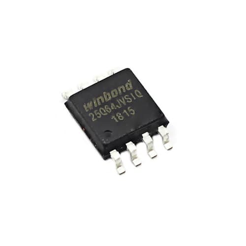 Чип флеш-память W25Q64 W25Q64JVSIQ SOP8 64Мб Flash SPI (285682)