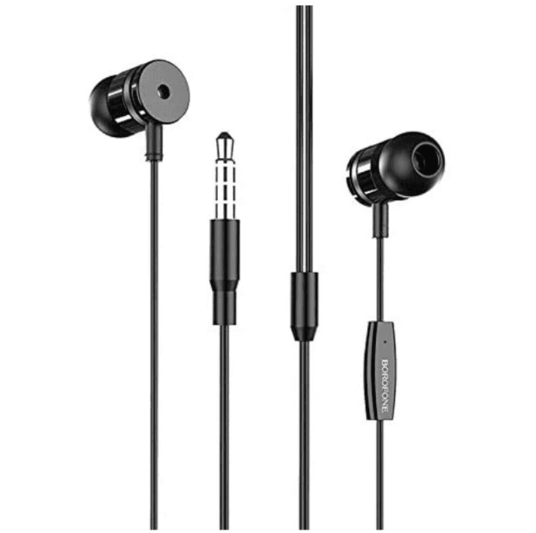 Проводные наушники с микрофоном BOROFONE BM31 3.5mm 1.2m Black