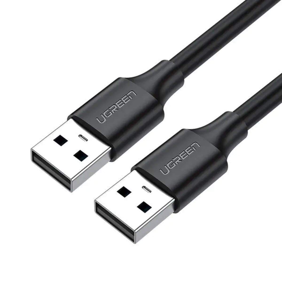 Кабель UGREEN USB-A to USB-A 2.0 Male to Male Cable 2m Black (UGR-10311)