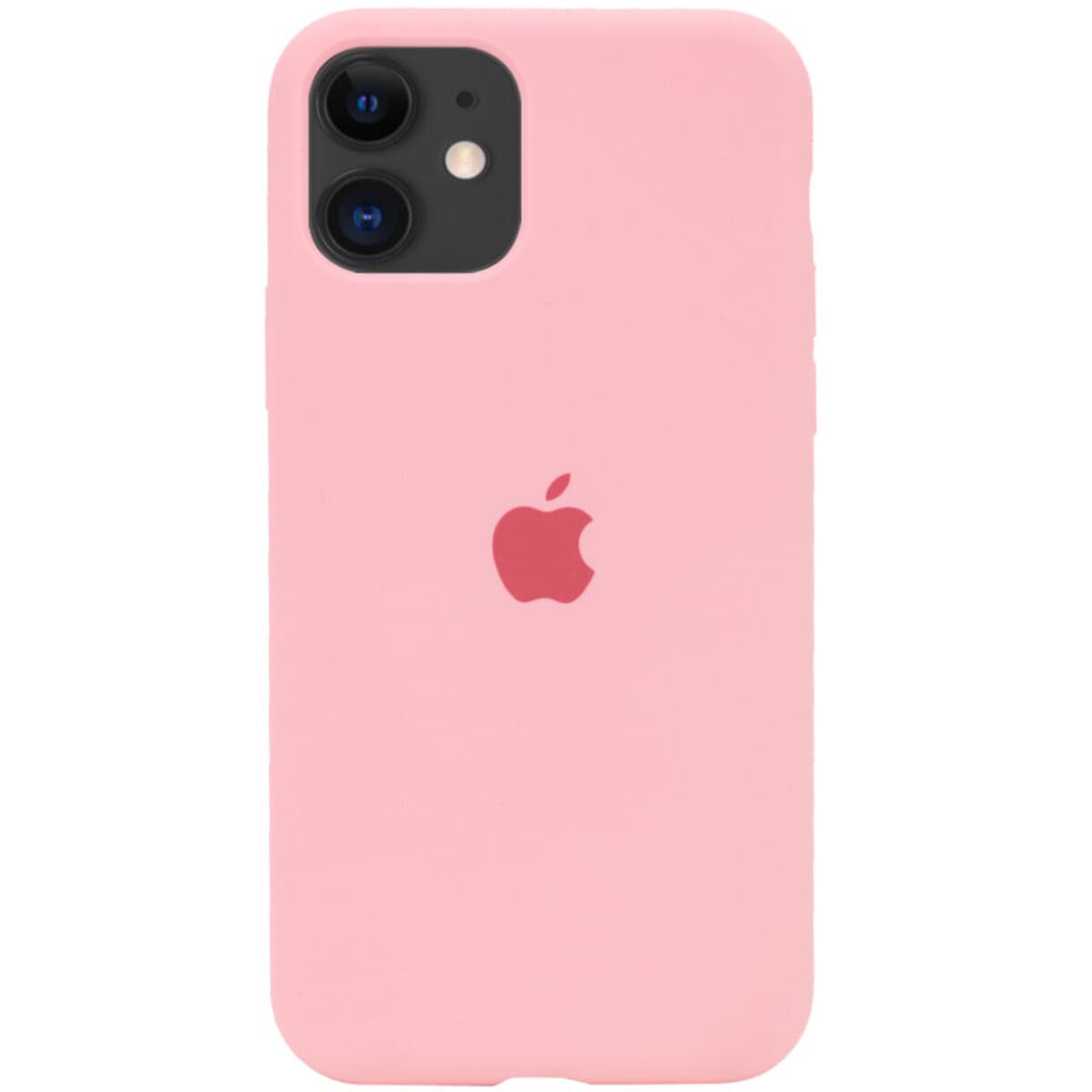 Защитный чехол-накладка Silicone Full Case AA Open Cam для iPhone 11 Pink (FullOpeAAKPi11-41)
