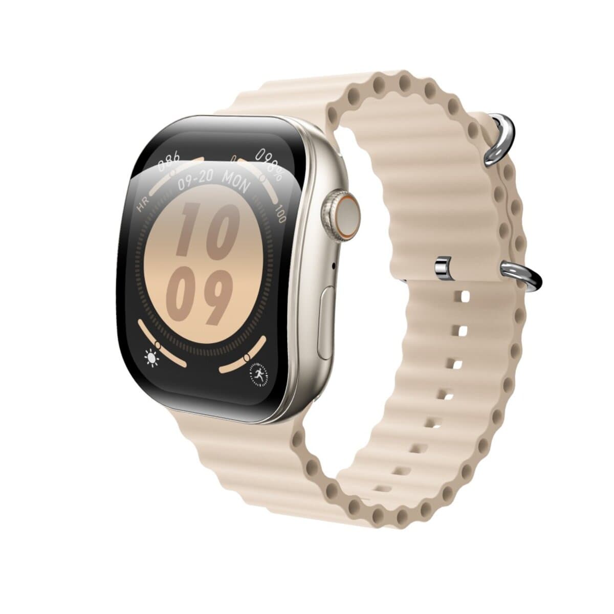 Смарт-годинник W&O X10 Pro 3 IP67 1.95" 240mAh BT5.2 Gold (WOX10P3GO)